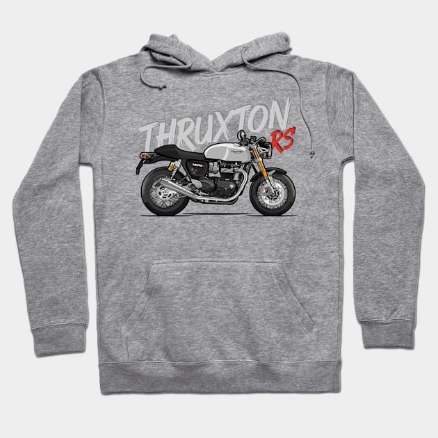 Thruxton RS - Chrome Hoodie by Tomislav Lozić